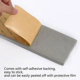 Popxstar 2M NBR Soft Wall Skirting Lines Multifunction Wall Trim Lines Self-Adhesive Wall Molding Lines Anticollision Wall 3D Sticker
