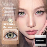 Popxstar  1 Pair New Color Contact Lenses for Eye Beautiful Pupil Fashion Blue Soft Lenses Gray Natural Contacts Yearly Cosmetics