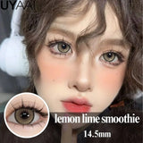 Popxstar  Contact Lenses Cosmetics Lenses Choco Jump Series Eye Color Lens Beauty Black contacts Woman Accesories Natual  Brown lens