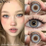 Lenses Colored Contact Lenses  Natural Look Lenses  Women Beauty Colored Pupils Green Contact Lenses Blue Contact Lenses