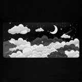 Popxstar Pink Mouse Pad Skyscape Large Mousepad 90x40 Gaming Accessories Pads Rubber Computer Desk Mat Xxl Extended Mouse Mats
