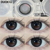Popxstar  1Pair nature Contact Lenses Soft Lenses Brown Eye Diameter 14.5mm 14.2mm 14.0mm Beautiful pupils Black Lens Myopia Degree