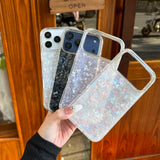 Good Quality Shell Pattern Laser Phone Case for iPhone 17 Air 17pro 17promax 14 13 12 15 Pro Max 11 16plus Protective Cover Case