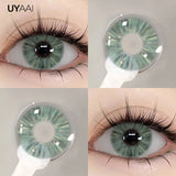 Popxstar 1 Pair Cleopatra Pupils Lens Yearly  For Eyes Blue Green Contact LensNatural Len Colorcon High Quality Lense