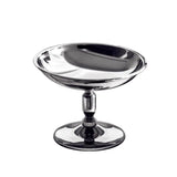 Popxstar Containerss Stainless Steel Ice Cream Cup Multi-Function Silver Snacks Storage Cup Fashion Tall Fruit Bowl Party Bar