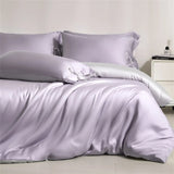 100% Bamboo Duvet Cover Set, Embroidered Rose Bedding Set, Silky Smooth Bed Sheet Set Pillowcase, for Double King Queen Size