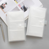 Popxstar 240 Card Slots Frosted Card Holder: The Perfect Kpop Photo & Business Card Storage Solution!