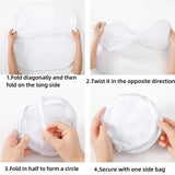 Popxstar  Collapsible Pop-up Mesh Laundry Basket Portable Clothes Hamper for Easy Washing and Storage of Dirty Clothes Socks Toys Sundries