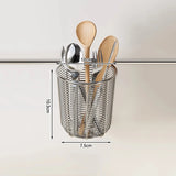 metal stainless steel storage basket wall-mounted kitchen toilet bathroom Draining rack storage rack shelf Small item storage