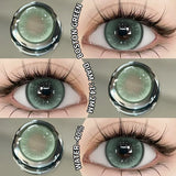 Colored Contact Lenses Natural Soft Cosmetic Brown Eye Lens Gray Pupils Yearly Blue Eye Contact Green Beautiful Pupils