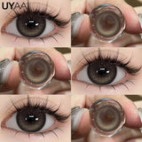 NEW Color Contact Beauty Blue Colorcon Natual Black Lens Big Eyes Cosmetic Red Lenses Colorcon Beauty Brown Soft Pupils