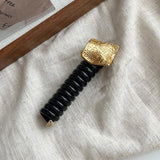 popxstar Creative Magic Hair Weaving Artifact Telephone Line Hair Band For Women Girls Elastic Rubber Band Tied Fashion Hair Accessories
