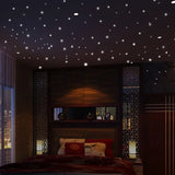Popxstar 407pcs Luminous Wall Stickers Wall Decor Glow In The Dark Star Vinyl Sticker for Kid Room Creative Fluorescent Party Decoration