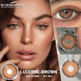 2pcs/1pair Color Contact Lenses for Eyes Fashion High Quality Brown Eye Makeup Blue Eyes Lenses Gray Contacts 6 Months