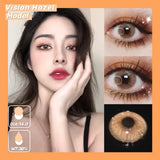 1pair Colored Contact Lenses Bueatiful Pupil Color Circle Lens Natural Coloured Contacts