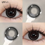 Color Contact Beauty OMG Series Colorcon Black Lens Big Eyes Cosmetic Green Lenses Colorcon NEW NAJIA Series Blue Pupils