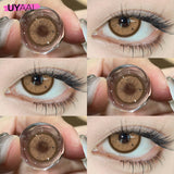 Color Contact Lenses for Eyes Brown Fashion Lenses Blue Color Eye Lenses Discounts Purple Y2K Lenses Colorcon