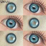 Popxstar New Green Colored Pupils for Eyes Big Eyes Color Contact Lenses Brown Lenses Gray Colored Lenses Free Delivery Lens
