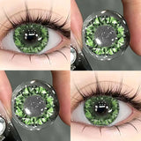 2pcs Diamond Cosplay Nightclub Party Contact Lenses Luxury Cosmetic Eye Softlens