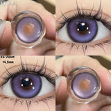Popxstar  Color Contact Lenses for Eyes Makeup Brown Natural Big Eye Lenses Gray Eye Contact Green Color Lens NEW Cleopatra Series