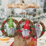 Popxstar 10/15/20/25/30/40cm DIY Floral Wreath Round Natural Rattan Ring Christmas Garland Hanging Ornament Wedding Decoration Home Decor