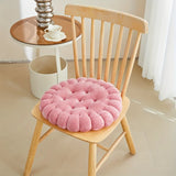 Popxstar  Large Biscuit Shape Plush Cushion,Soft Creative Pillow Chair Seat Pad, Decorative Cookie Japanese Tatami Back Cushion