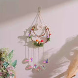 Colorful mushroom Dreamy Crystal Sun Catcher wall decoration pendant Dream catcher bedroom living room balcony Sunshine Catcher