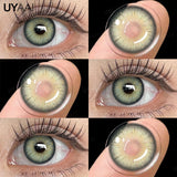 Popxstar 1 Pair Color Contact Lenses for Eyes Blue Pupils Brown Natural Lenses High Quality Green Color Eye Lens Cosmetic Colorcon