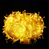 Popxstar 10-100M LED String Fairy Lights Indoor Outdoor Wedding Garland Light  Waterproof Christmas Party Decoration EU/UK/US/AU Plug