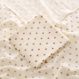 Popxstar 100X100cm Baby Receive Blanket for Newborn Cotton Muslin Swaddle Blanket Bedding Infant Bath Towel Baby Items Mother Kids