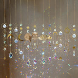 Popxstar  16 pcs Crystal Suncatcher, Colorful Suncatchers Sun Catchers Indoor Window Hanging Ornaments for Home Garden Ceiling Christmas