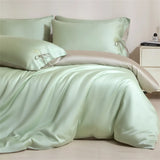 100% Bamboo Duvet Cover Set, Embroidered Rose Bedding Set, Silky Smooth Bed Sheet Set Pillowcase, for Double King Queen Size