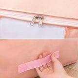 Popxstar Foldable Storage Bags for Clothes Non-Woven Clothing Organizer Wardrobe Closet Organizer for Pillow Quilt Blanket Storage