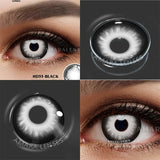 Cosplay Color Contact Lenses for Eyes Anime Eye Lens 1Pair White Black Lenses Contact Lenses Cosmetic Color Lens Eyes