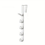 Popxstar 1pcs Bedroom Door Hanger Clothes Hanging Rack Over The Door Plastic Home Storage Organization Hooks, Purse Holder For Bags Rails