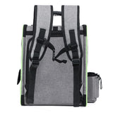 Expandable Pet Carrier Cat Backpack Oxford Mesh Breathable Travel Cat Bags Portable Multi-Function Dog Transport Backpack