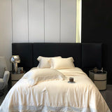 Popxstar  Lyocell Bamboo Fiber Luxury Embroidery Summer Quilt Soft Silky Thin Comforter Blanket With Bed Sheet Pillowcases Bedding Set