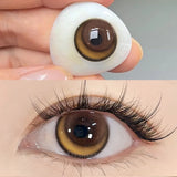 1 Pair Korean Color Contact Lenses with Natural Eye Contact Lenses Blue Brown Green Lenses Pupils Beauty Color lens