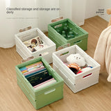 Popxstar Colorful Foldable Storage Box Toy Rack Suitcase Stationery Organizer Women's Bag Basket Home Organization Garden