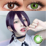 Popxstar 1 Pair Color Contact Lenses for Eyes Natural Look Spy X Family Anime Lenses Red Lenses Brown Lenses Gray Lenses
