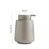 Popxstar Nordic Ceramic Foam Bottle Simple Lotion Bottle Hand Sanitizer Bath Gel Shampoo Foam Press Bottle Bathroom Accessories