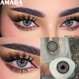 1 Pair Gray Color Contact Lenses for Eyes 14.5mm Fashion Contact Lenses Brown Natural Contact Lenses Gray Soft Lens