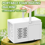 Popxstar 10 Hole Fully Automatic Bubble Blowing Handheld Electric Bubble Machine Toy Outdoor Birthday Without Battery and Bubble Water
