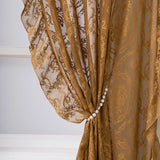 French Lace Gauze Curtains Princess-style Drapes for Living Room Dining Room Elegant Solid White Window Ruffled Tulle Curtains