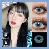 1pair Colored Contact Lenses Bueatiful Pupil Color Circle Lens Natural Coloured Contacts