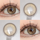 1 Pair Color Contact Eye Color Lenses Makeup Natural Brown Lens Cosmetics Gray Eyes Lenses Woman Makeup Blue Beauty Con