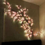 LED Branch Lights Rattan Lights Cherry Blossom Atmosphere Indoor and Outdoor Decorative Styling Lights Bendable Atmosphere Light
