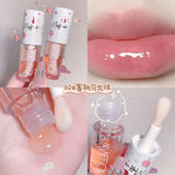 Popxstar Make Up Korean Beauty Cosmetics Lip Ink Gloss Labial Lips Moisturizer Jelly Lipstick Bright Oil Moisturizing Balm Big Lip Brush