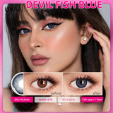 NEW Colored Contact Lenses Cosmetics Brown Contact Lenses Natural Contact Lenses Makeup Green Lens High Quality Soft Lens
