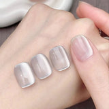Autumn Winter Blue Black Red Glass Bead Crystal Cat Eye Gel Nail Polish New Whitening High Density Sparkling Nail
